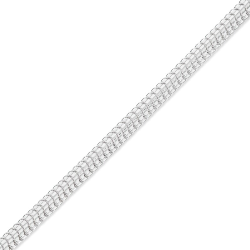 3mm Snake Chain Bracelet in Sterling Silver - 7.5"
