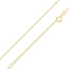 Thumbnail Image 0 of Child's Adjustable 14K Gold 020 Gauge Curb Chain Necklace - 15"