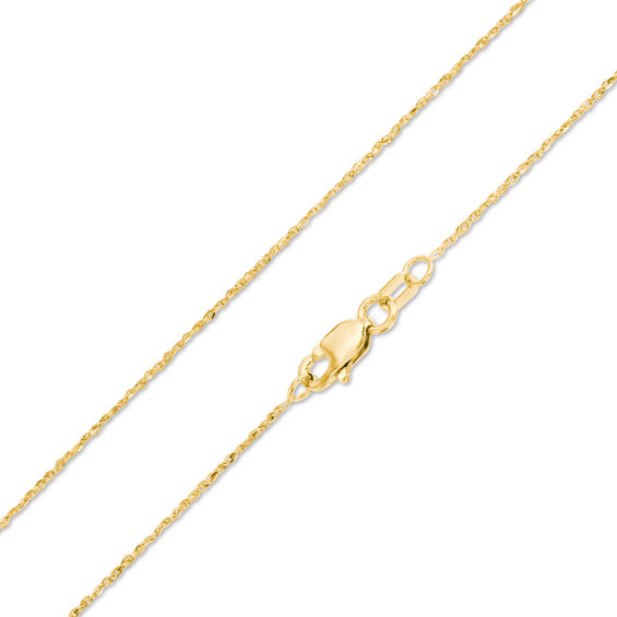 Child's 10K Gold 020 Gauge Singapore Sparkle Chain Necklace - 15"