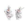 Thumbnail Image 1 of Child's Enamel ©Disney Dancing Olaf Stud Earrings in Sterling Silver