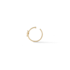 Thumbnail Image 1 of 020 Gauge Cubic Zirconia Flower Nose Ring in Solid 14K Gold