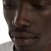 Thumbnail Image 4 of 14K Solid Rose Gold Twist Nose Ring - 20G 5/16"