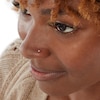 Thumbnail Image 4 of 14K Solid Gold CZ Three Piece Nose Stud Set - 24G 1/4"