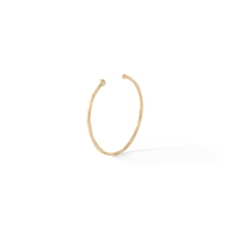 14K Solid Gold Twist Nose Ring - 20G 5/16&quot;