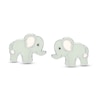 Thumbnail Image 0 of Child's Enamel Elephant Stud Earrings in Sterling Silver