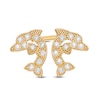 Thumbnail Image 1 of Child's Cubic Zirconia Dolphin Stud Earrings in 14K Gold