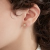 Thumbnail Image 2 of Circle Stud Earrings in 10K Gold