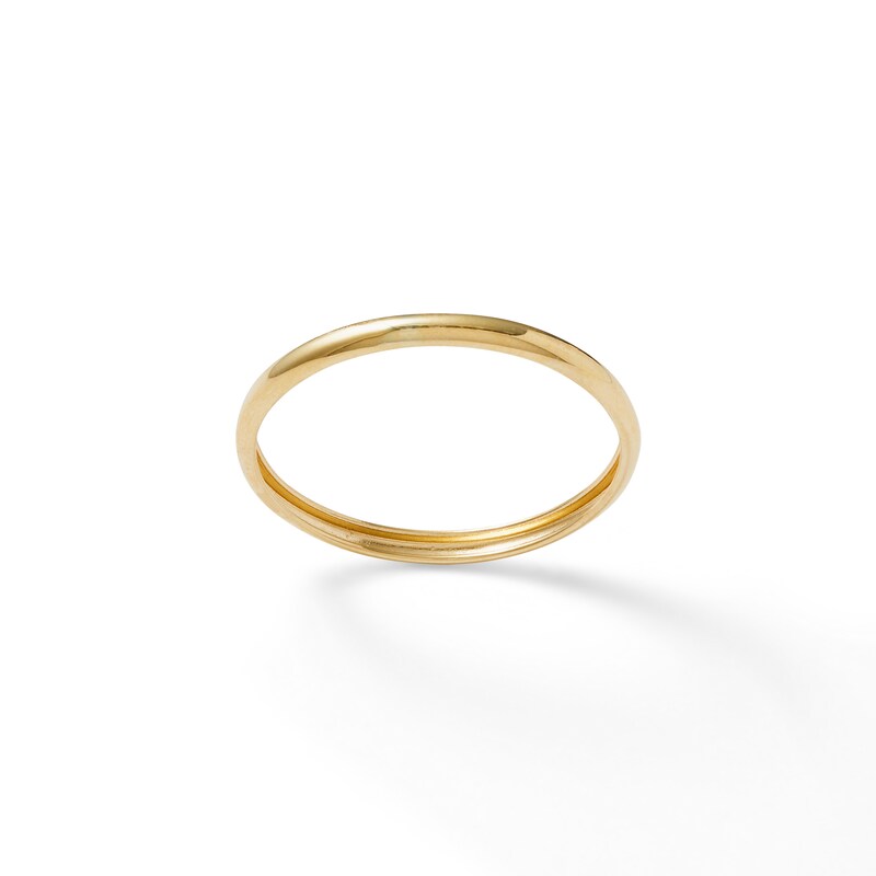 2mm Band in 10K Gold - Size 8