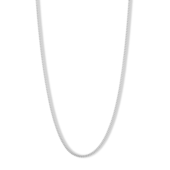 Made in Italy Gauge Curb Chain Necklace in Sterling Silver