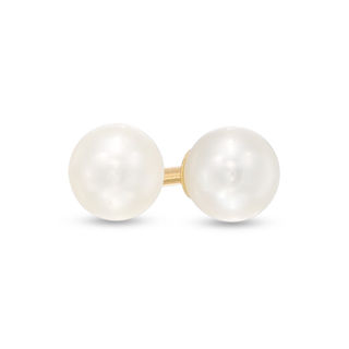 Child's 4mm Freshwater Cultured Pearl Stud Earrings in 14K Gold