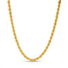 Thumbnail Image 1 of 2.7mm Rope Chain Necklace in 10K Gold - 30&quot;
