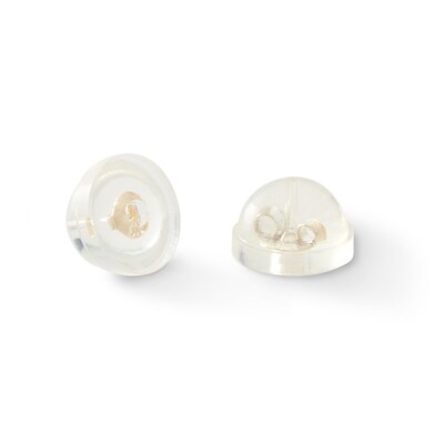 14K Solid Gold 6mm CZ Solitaire Studs