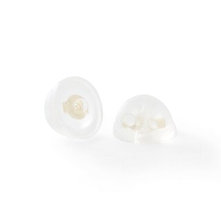 14K Solid Gold 7mm Black CZ Martini Solitaire Studs