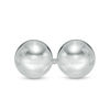 Thumbnail Image 1 of 6mm Ball Stud Earrings in 14K White Gold