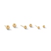 Thumbnail Image 1 of Ball Stud Three Pair Earrings Set in 10K Gold