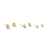 Thumbnail Image 0 of Ball Stud Three Pair Earrings Set in 10K Gold