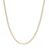 Thumbnail Image 0 of 2.7mm Rope Chain Necklace in 10K Semi-Solid Gold - 20"