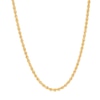 Thumbnail Image 0 of 020 Gauge Semi-Solid Rope Chain Necklace in 10K Gold - 24"