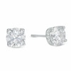 Thumbnail Image 0 of 6.5mm Cubic Zirconia Stud Earrings in 14K White Gold