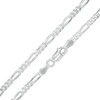 Child's 080 Gauge Figaro Chain Necklace in Sterling Silver - 16"