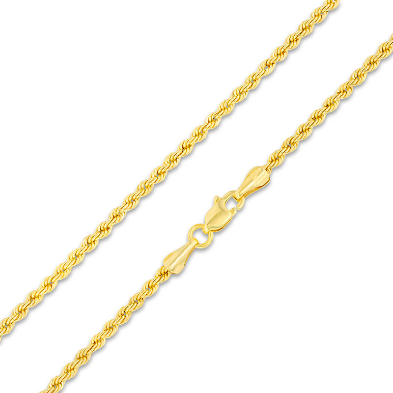 14k Solid Gold Rope Bracelet (2mm) – The GLD Shop