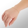 Thumbnail Image 3 of 10K Hollow Gold Rope Chain Bracelet - 7.5"