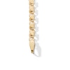 Thumbnail Image 2 of Child's Heart Chain Bracelet in 10K Solid Gold - 5.5"