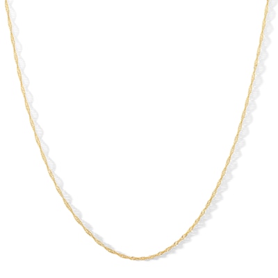10K Solid Gold Sigapore Chain - 20"
