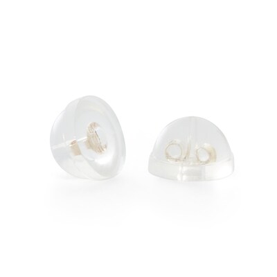 Cubic Zirconia Anchor Drop Jacket Earrings in 10K Gold