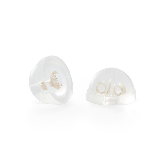 Cubic Zirconia Anchor Drop Jacket Earrings in 10K Gold