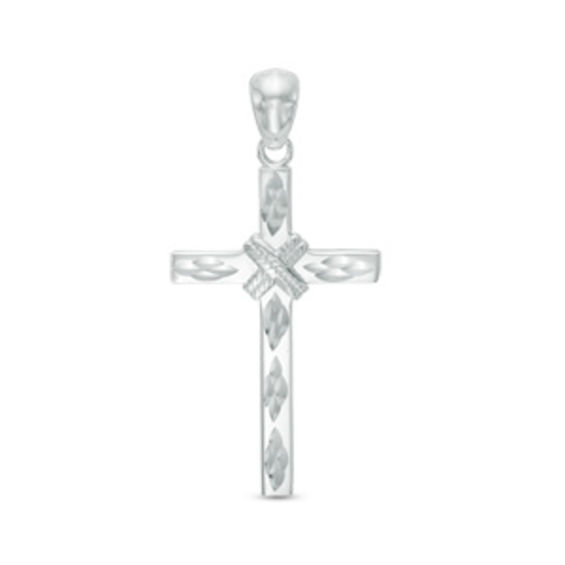 Stainless steel cross charm hotsell