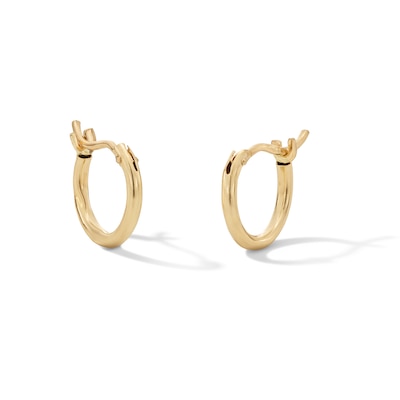 Child's 10mm Hoop Earring in 14K Gold