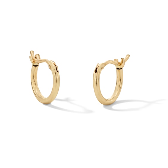 Child's 10mm Hoop Earring in 14K Gold