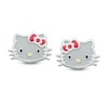 Thumbnail Image 0 of Child's Enamel Hello Kitty® Stud Earrings in Sterling Silver