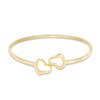 Thumbnail Image 1 of Made in Italy Double Heart Bangle in 10K Gold