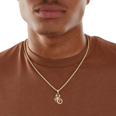 Textured Scorpion Charm in 10K Solid Gold