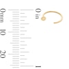 Thumbnail Image 3 of 14K Semi-Solid Gold Nose Ring - 22G 5/16"