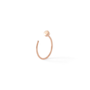 Thumbnail Image 0 of 14K Semi-Solid Rose Gold Nose Ring - 22G 5/16"