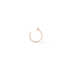 Thumbnail Image 1 of 14K Semi-Solid Rose Gold Nose Ring - 22G 5/16"