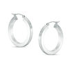Thumbnail Image 1 of 25mm Hoop Earrings in Sterling Silver