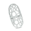 Thumbnail Image 0 of Cubic Zirconia Bubbles Ring in Sterling Silver - Size 7