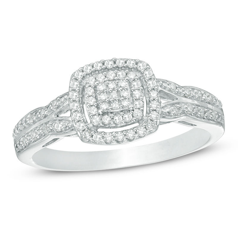 1/5 CT. T.W. Composite Diamond and Pink Sapphire Accent 1/5 CT. T.W. Composite Diamond and Pink Sapphire Accent