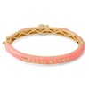 Thumbnail Image 2 of Child's Hello Kitty® Enamel Bangle in Brass with 18K Gold Plate - 6"