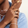 Thumbnail Image 3 of Cubic Zirconia Stackable Band in Sterling Silver