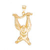 Thumbnail Image 1 of Hanging Monkey Charm in 10K Yellow Gold