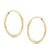 Thumbnail Image 0 of 20mm Hoop Earrings in 14K Tube Hollow Gold