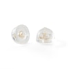 Diamond-Cut Crescent Moon and Star Mismatch Stud Earrings in 10K Gold