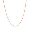 Thumbnail Image 1 of 020 Gauge Sparkle Chain Necklace in 14K Rose Gold - 18&quot;