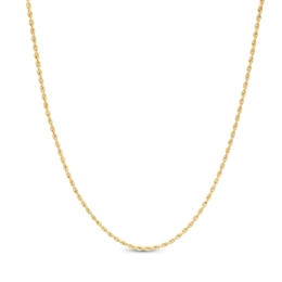 Child's 012 Gauge Rope Chain Necklace in 14K Hollow Gold - 13&quot;