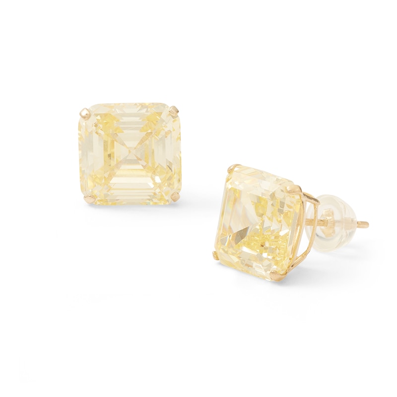9CT GOLD SINGLE STUD EARRINGS MENS BALL STUD ROUND SQUARE CZ STUDS BOX FREE POST 